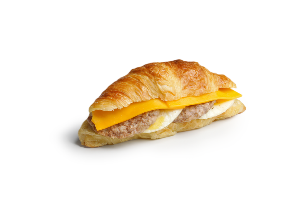 PAUL Bakery Sausage, Egg, and Cheese Croissant