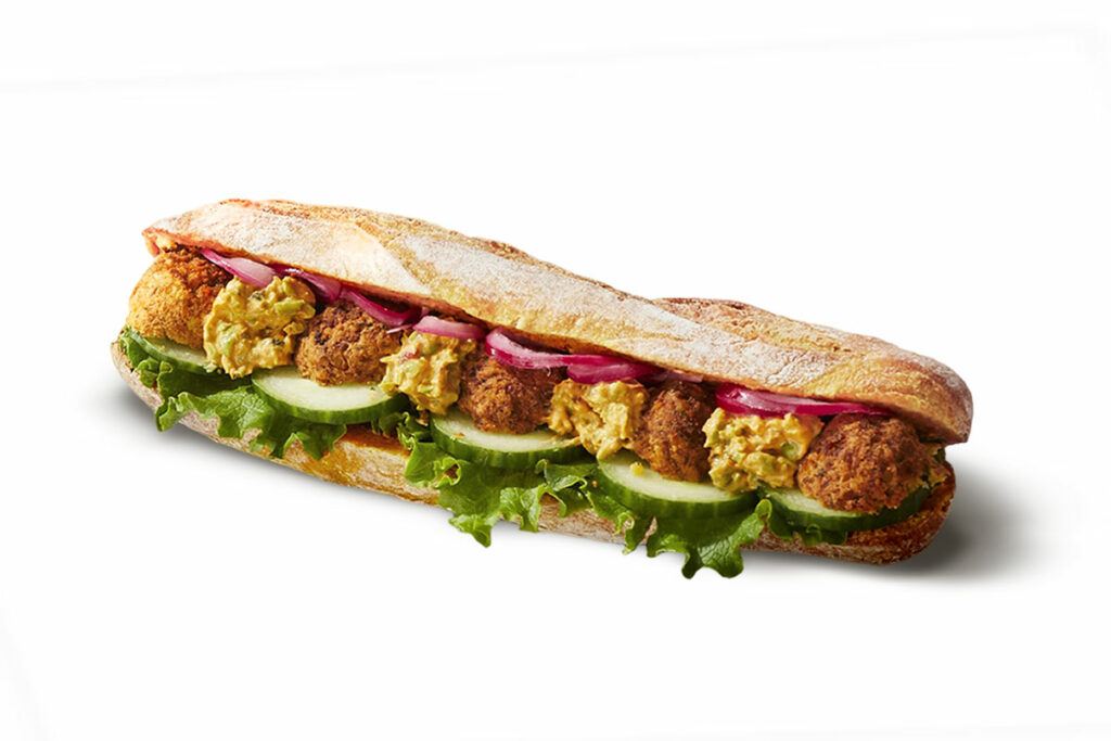 Falafel & Hummus Baguette